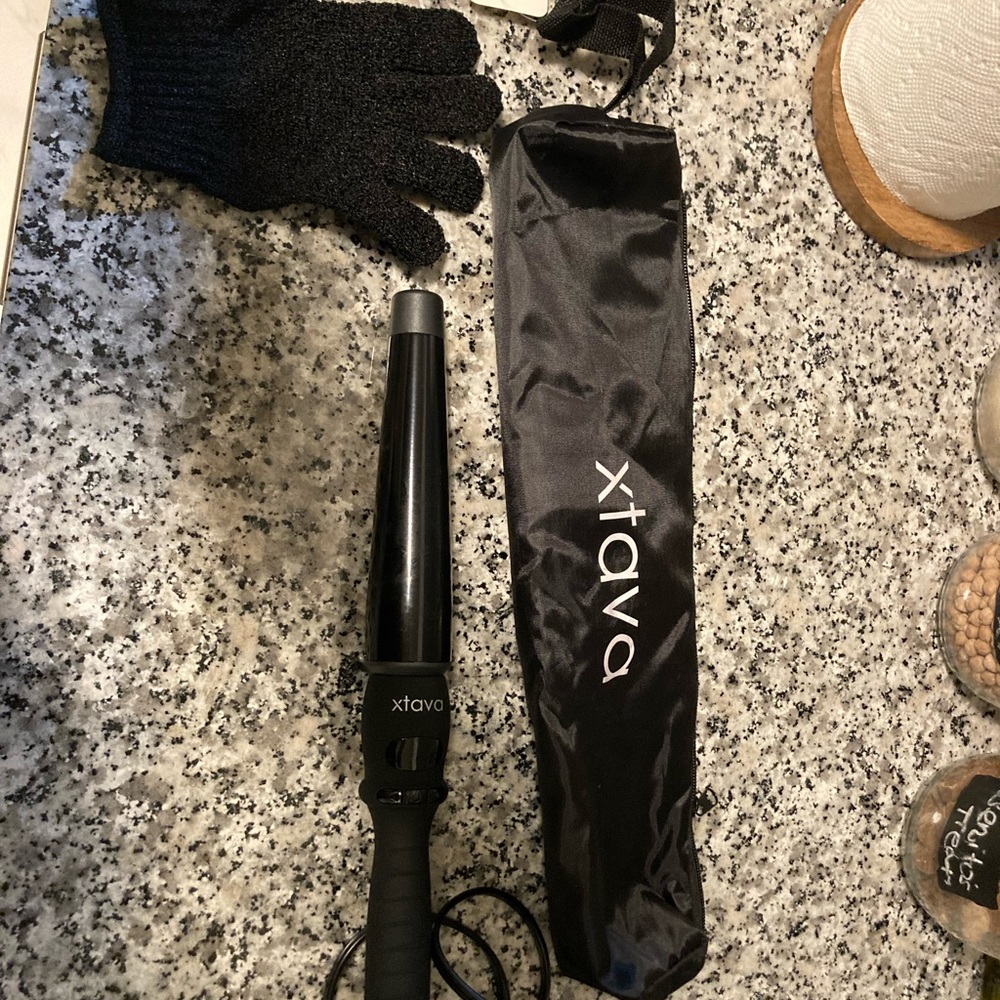 Twist Curl Curling Wand - 1 to 1.5 Inch Professional Hair Wand